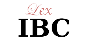Logo Lex IBC con fondo trasparente